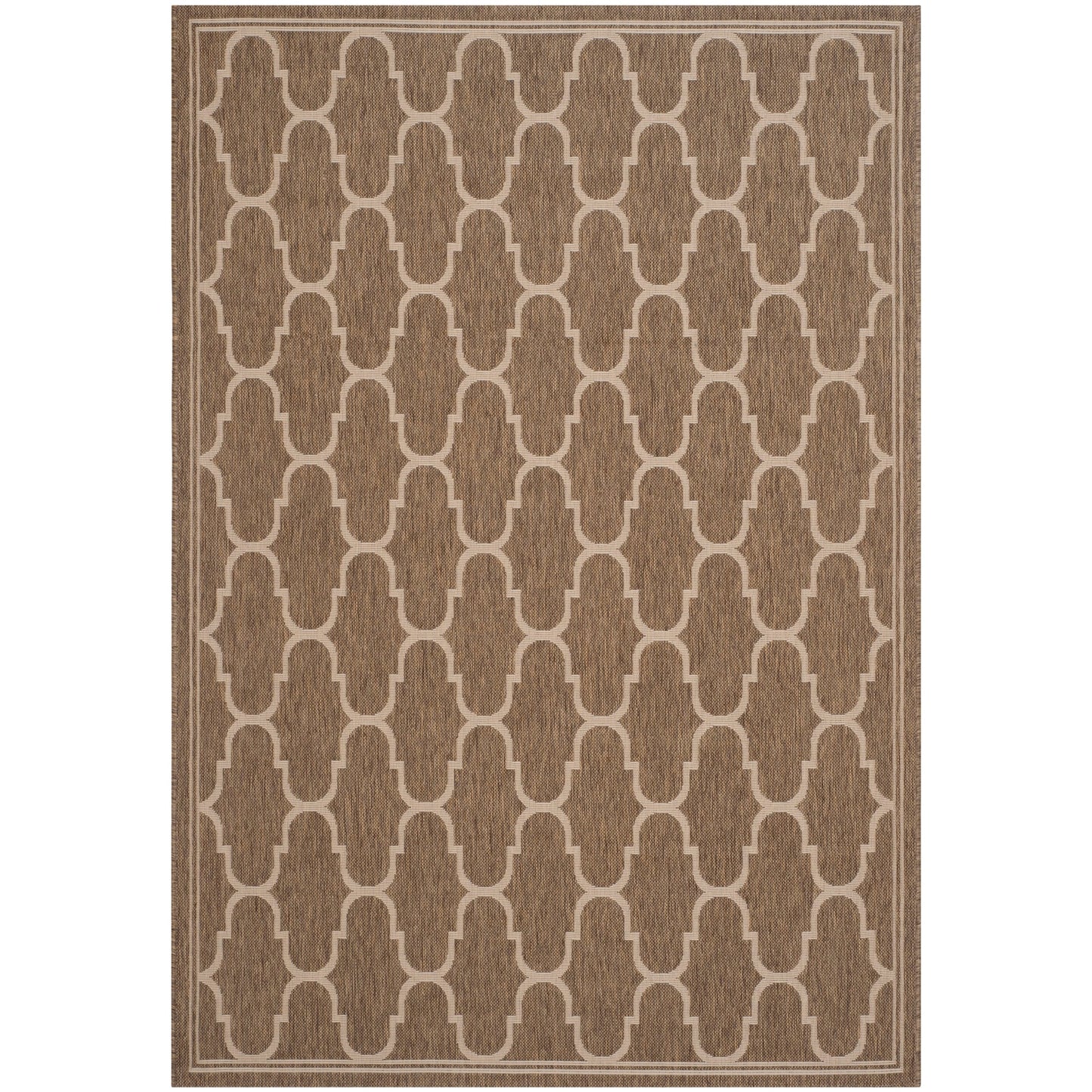 Tapis de patio imperméable en treillis SAFAVIEH Courtyard Sufia