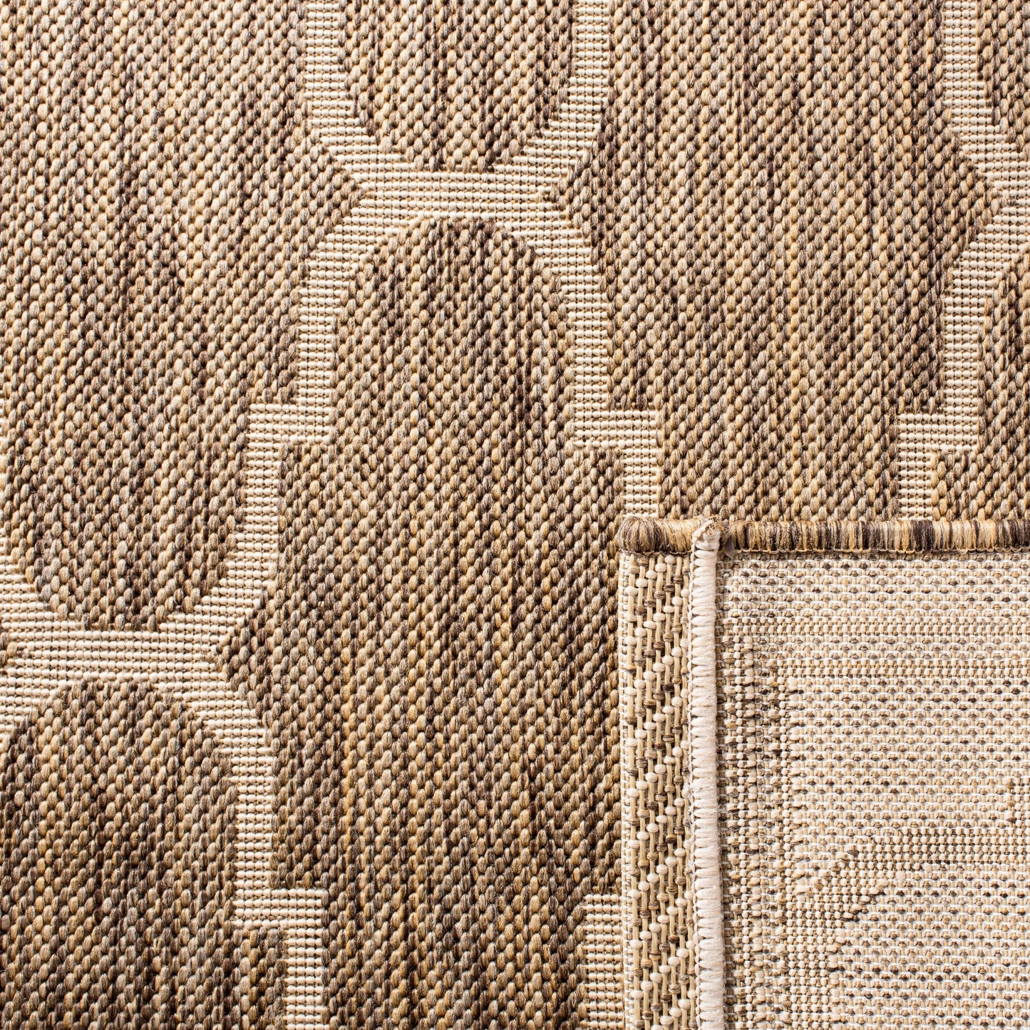 Tapis de patio imperméable en treillis SAFAVIEH Courtyard Sufia