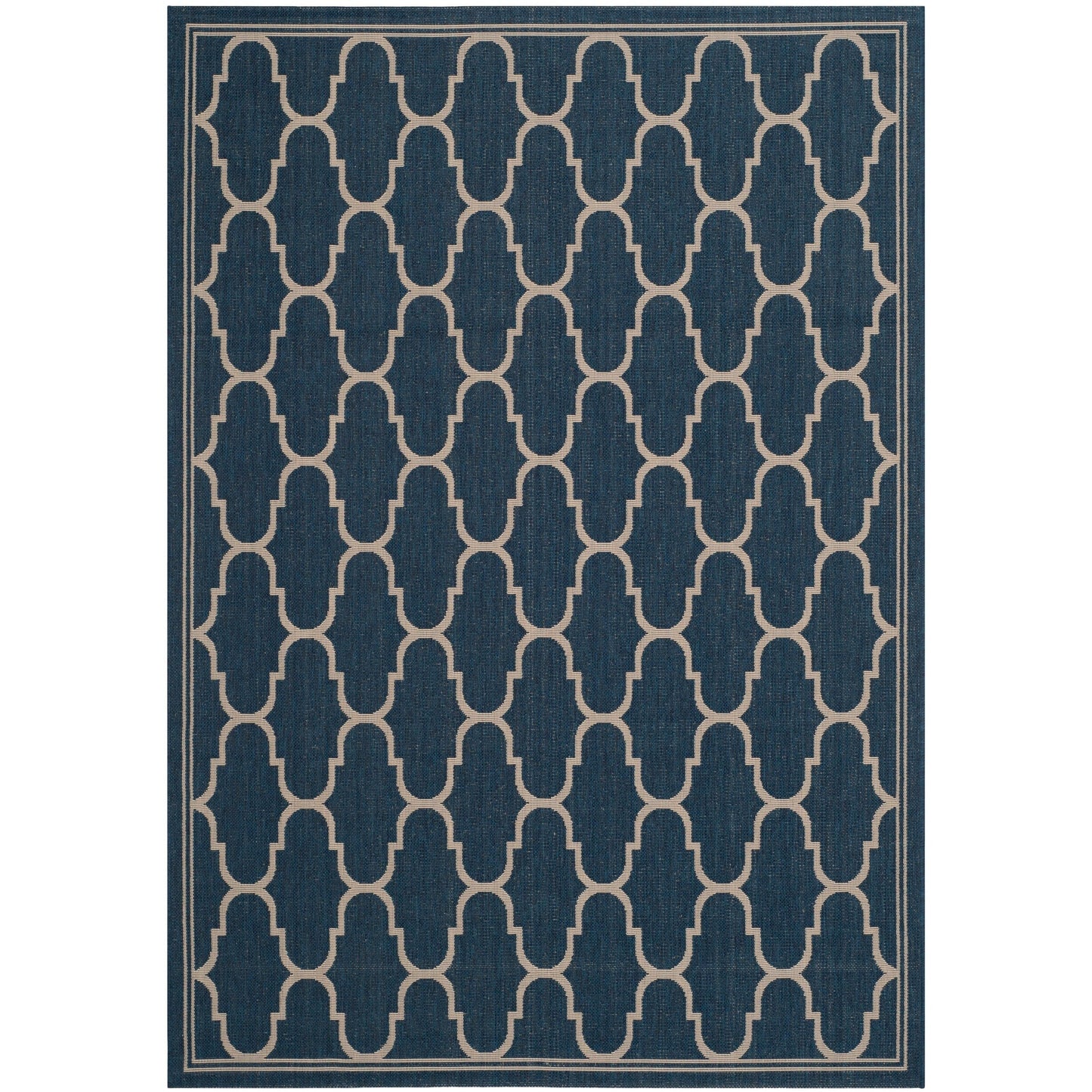 Tapis de patio imperméable en treillis SAFAVIEH Courtyard Sufia