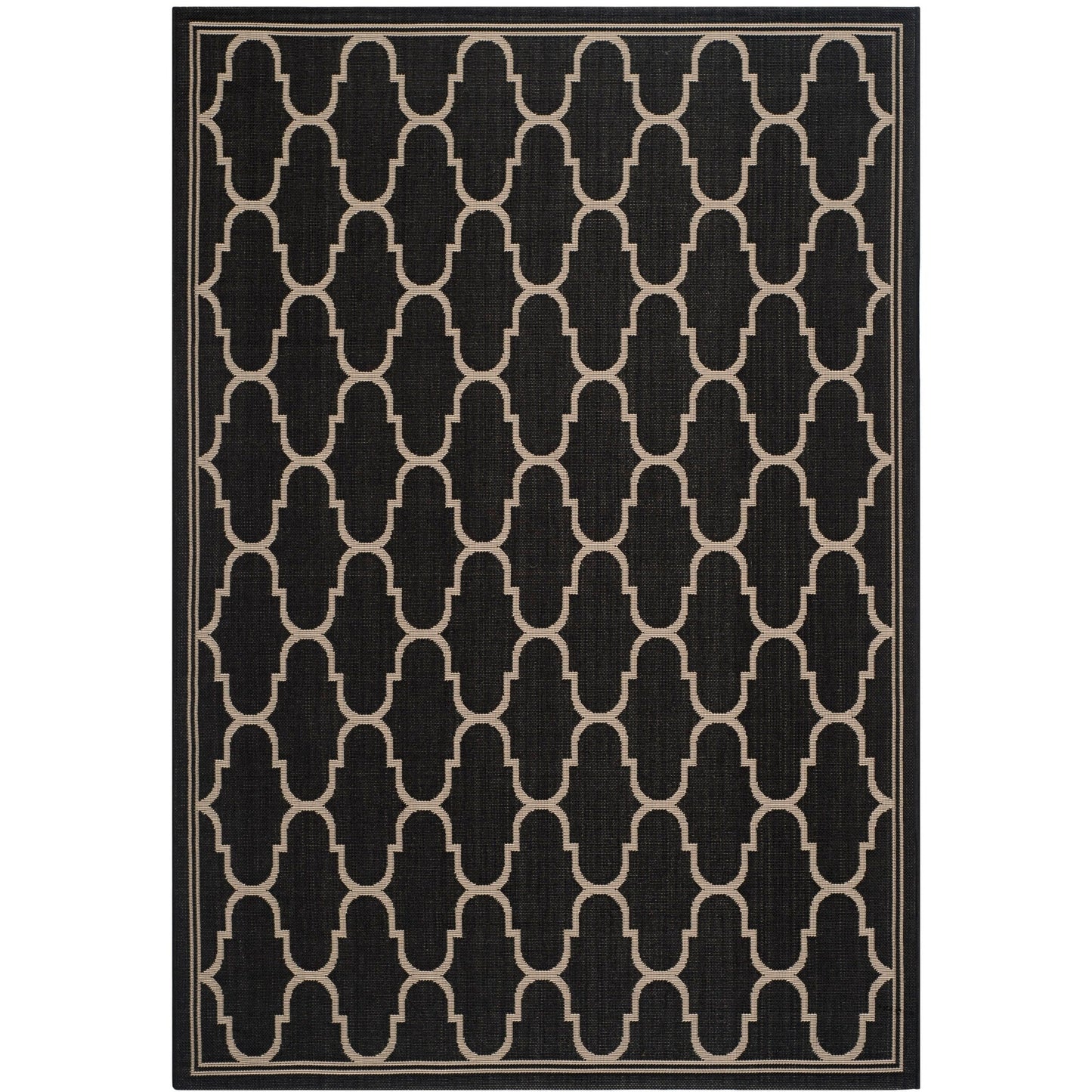 Tapis de patio imperméable en treillis SAFAVIEH Courtyard Sufia