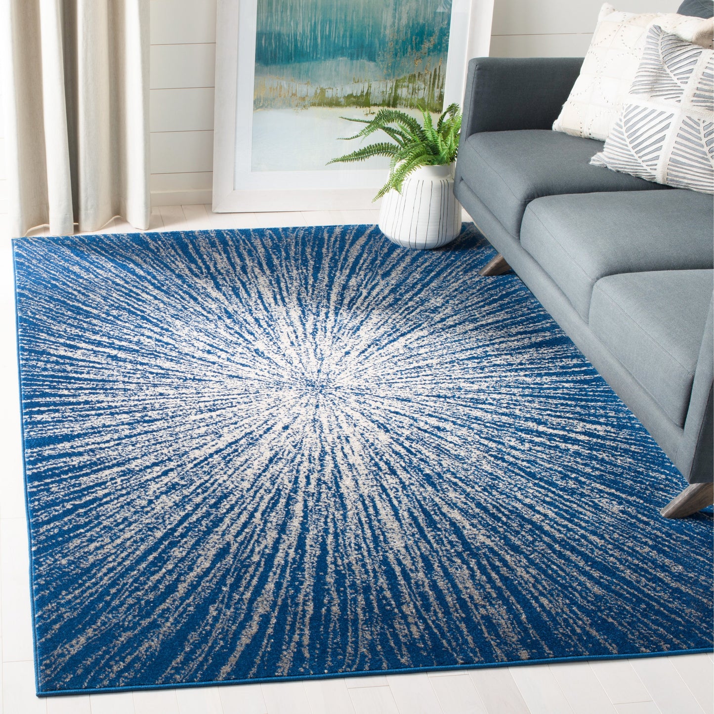 Tapis SAFAVIEH Evoke Coralee Abstract Boho Burst