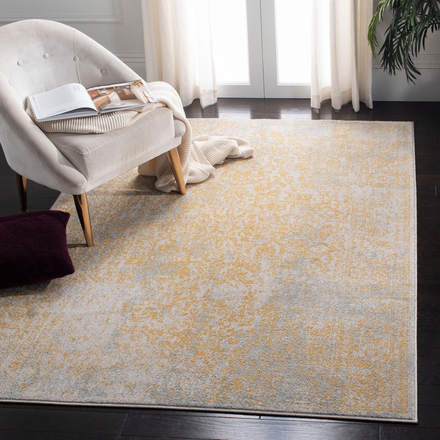 Tapis vintage vieilli SAFAVIEH Evoke Pety