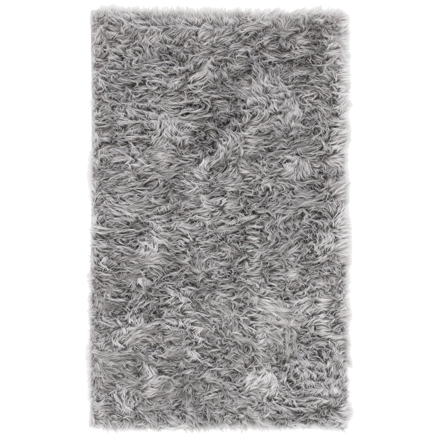 Tapis SAFAVIEH en fausse peau de mouton et soie, épaisseur 2,4 pouces