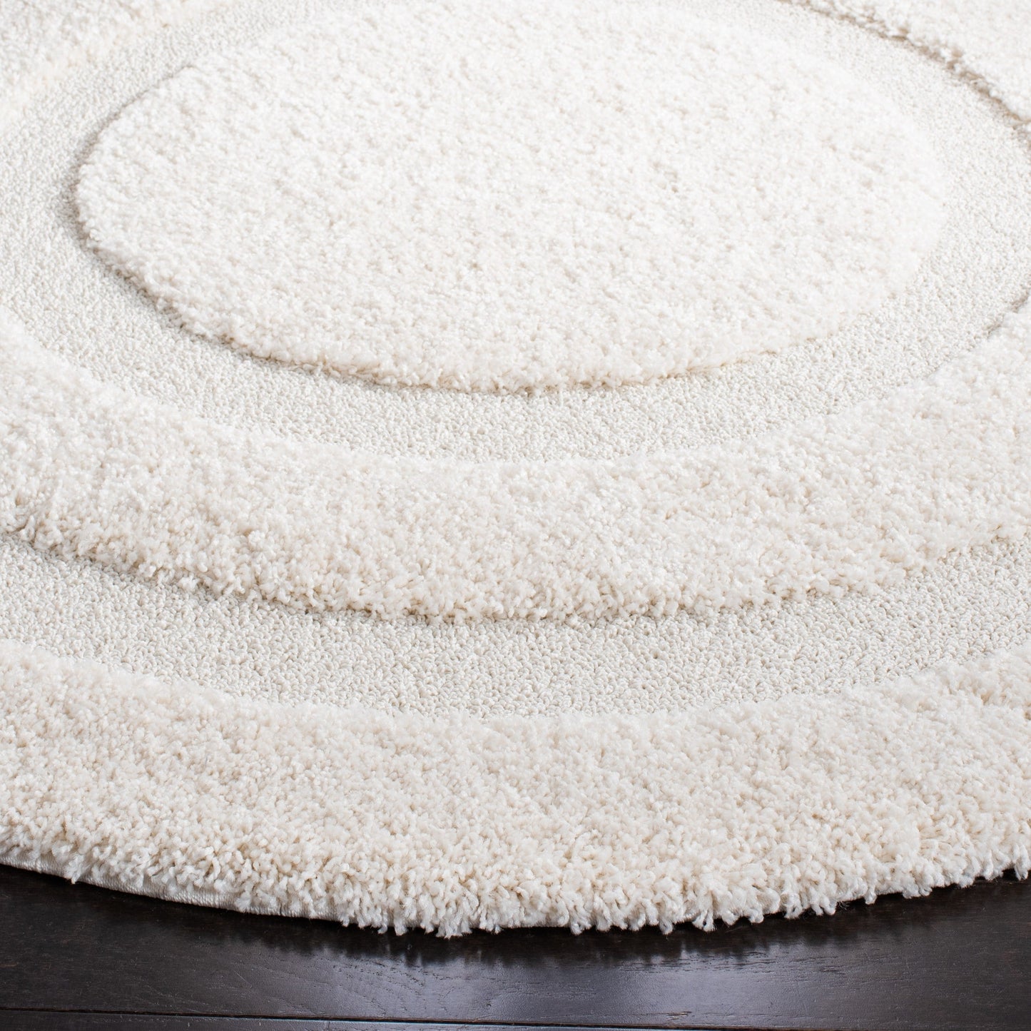 Tapis SAFAVIEH Florida Shag Antigoni Border 1,2 pouce d'épaisseur