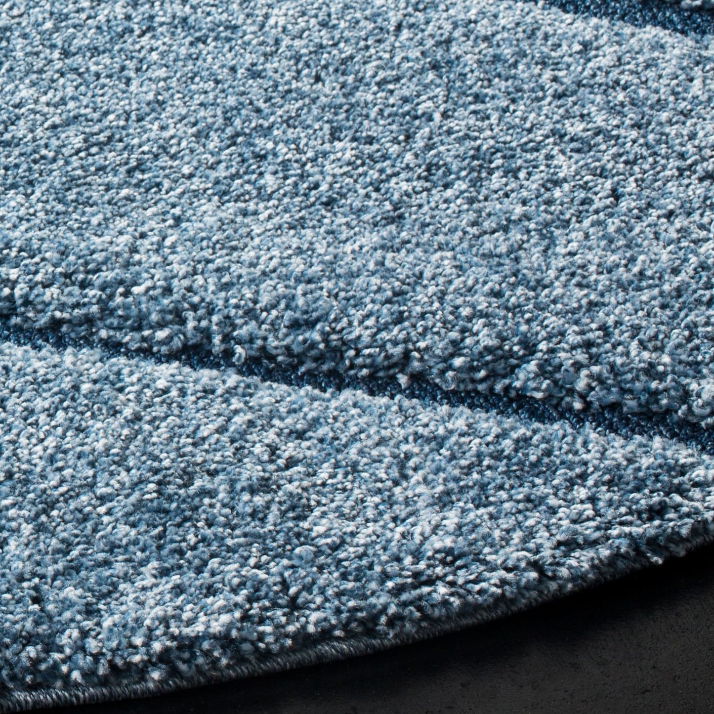 SAFAVIEH Florida Shag Borbala Soft Serene Waves 1,2 pouce d'épaisseur