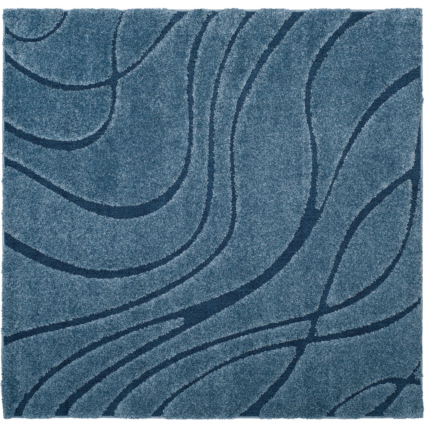 Tapis SAFAVIEH Florida Shag Staka à motifs de vagues abstraites de 3 cm