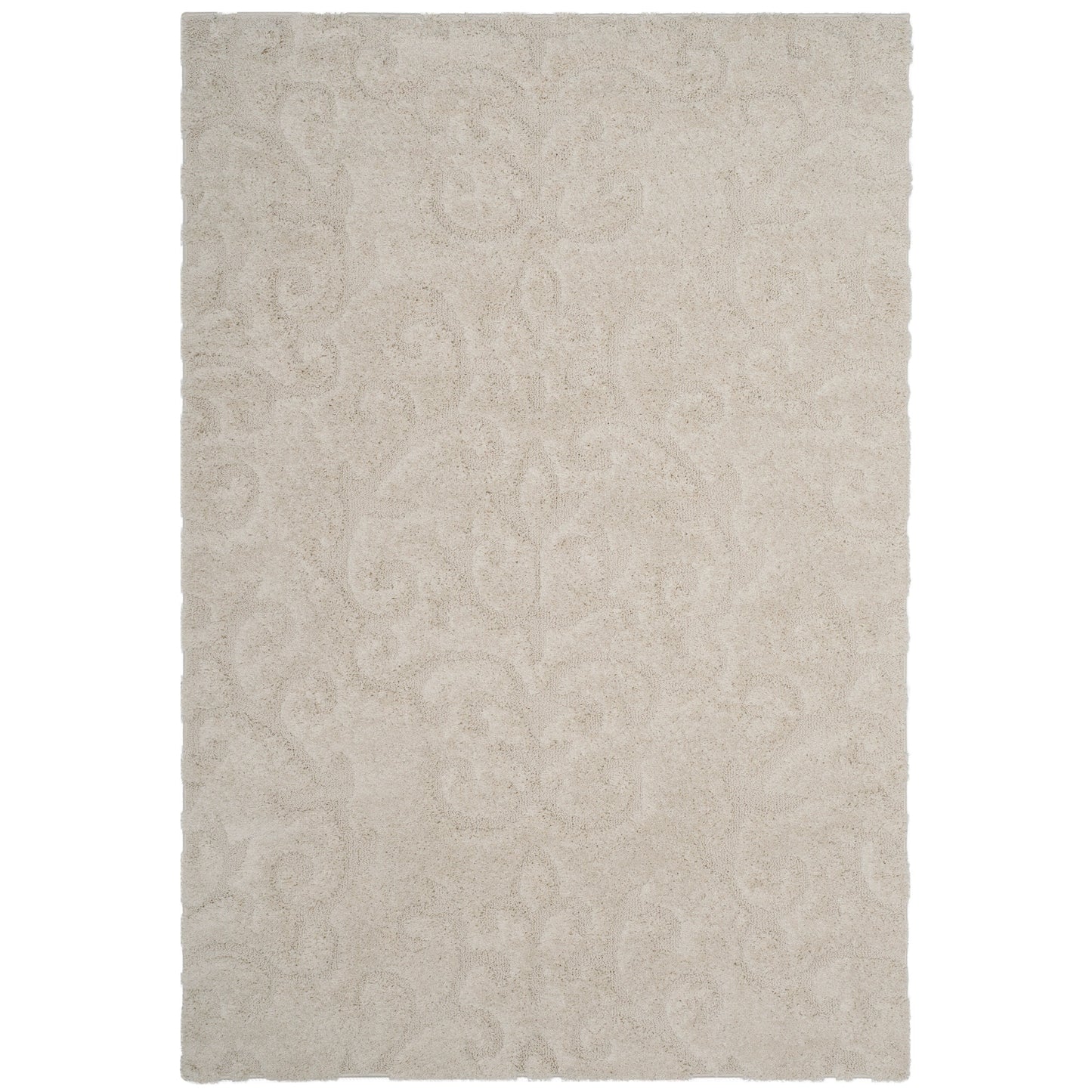 Tapis SAFAVIEH Florida Shag Tjabbe Scroll Area de 1,2 pouce d'épaisseur
