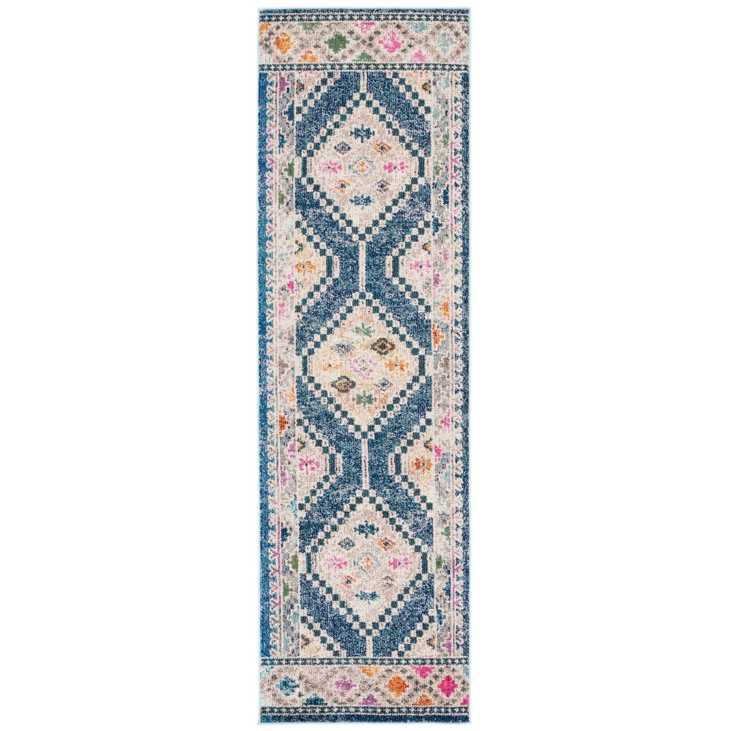 Tapis moderne abstrait SAFAVIEH Fontana Shag Lenchen de 2 pouces d'épaisseur