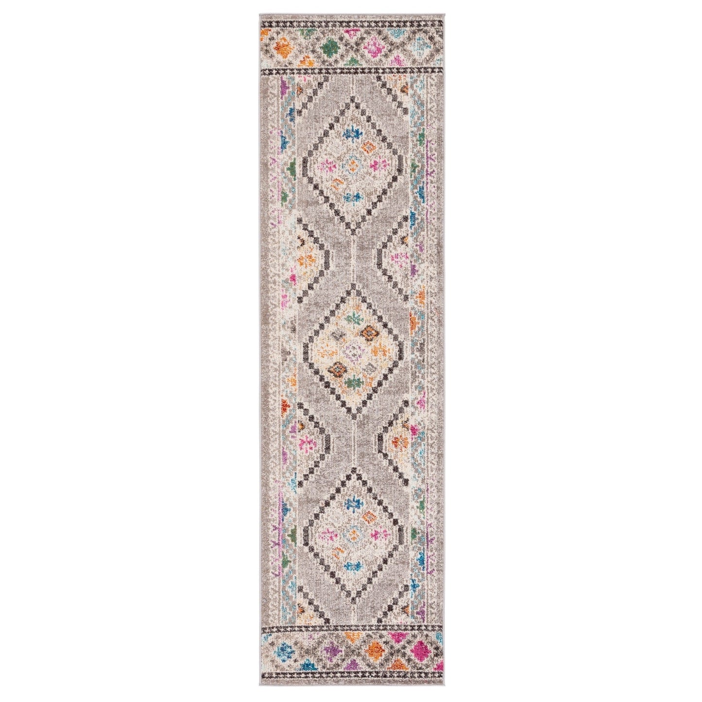 Tapis moderne abstrait SAFAVIEH Fontana Shag Lenchen de 2 pouces d'épaisseur