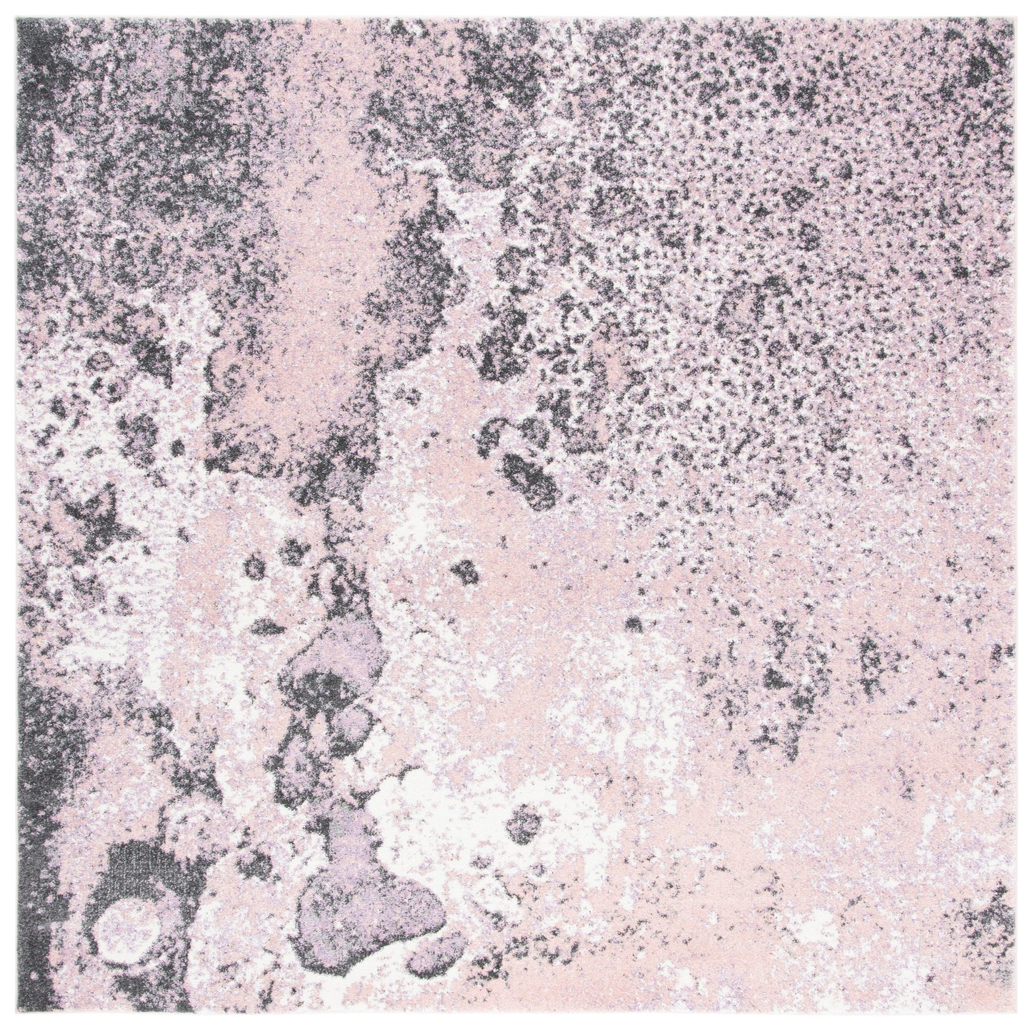 Tapis abstrait moderne aquarelle miel glacier SAFAVIEH