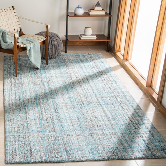 Tapis moderne en viscose corail abstrait fait main SAFAVIEH