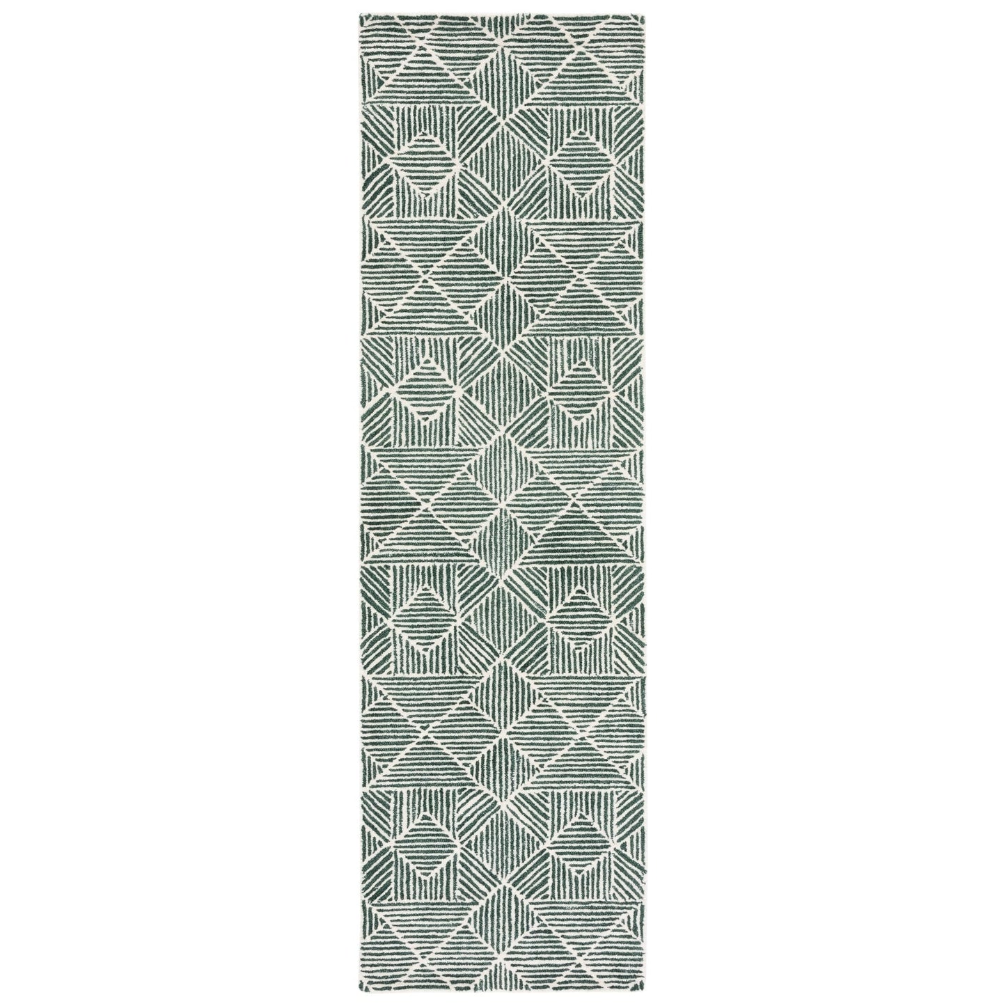 Tapis en laine moderne abstrait Harmanna fait main SAFAVIEH