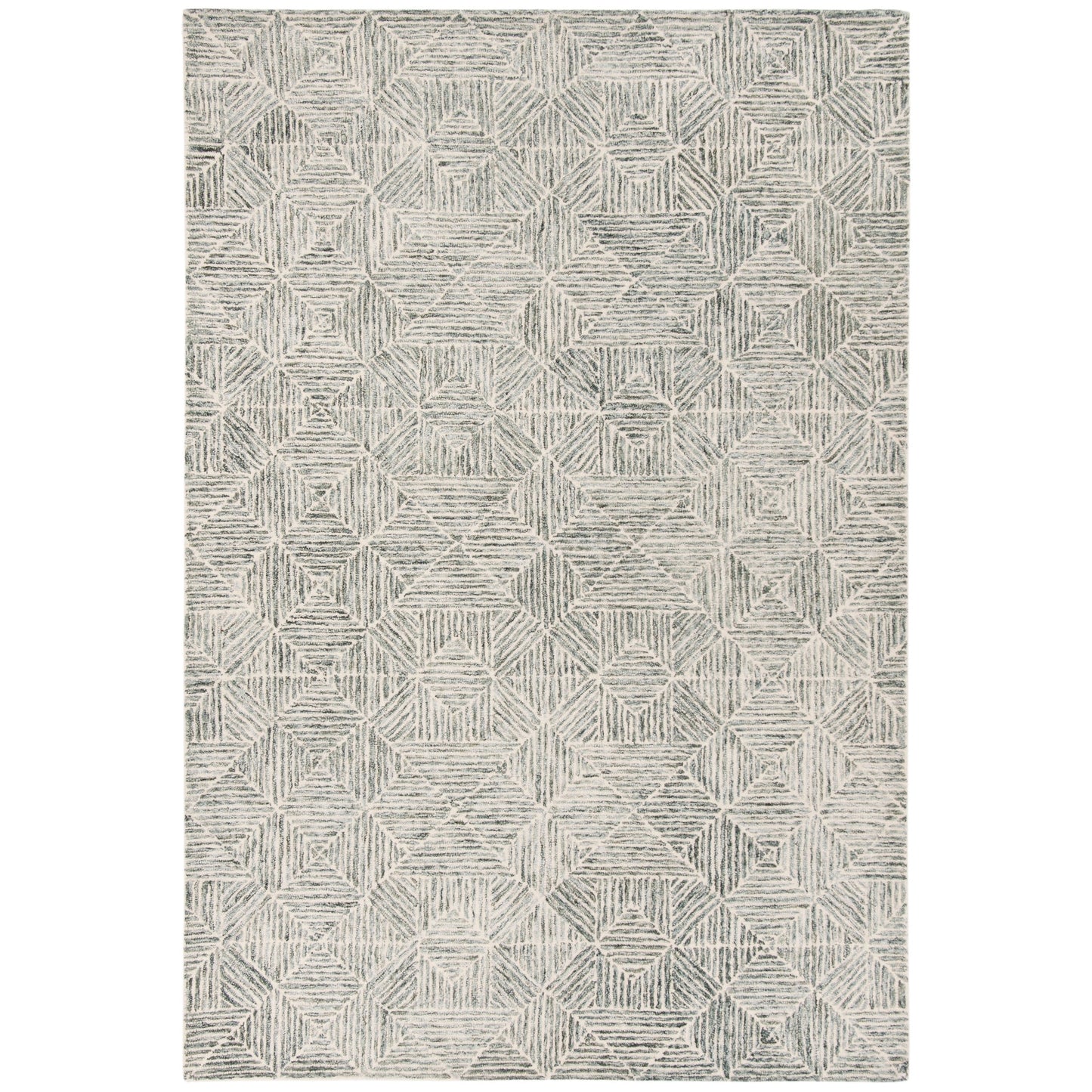 Tapis en laine moderne abstrait Harmanna fait main SAFAVIEH