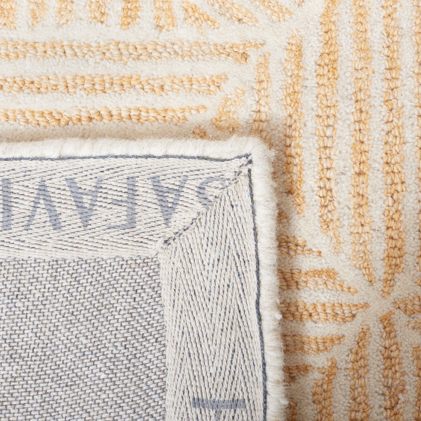 Tapis en laine moderne abstrait Harmanna fait main SAFAVIEH