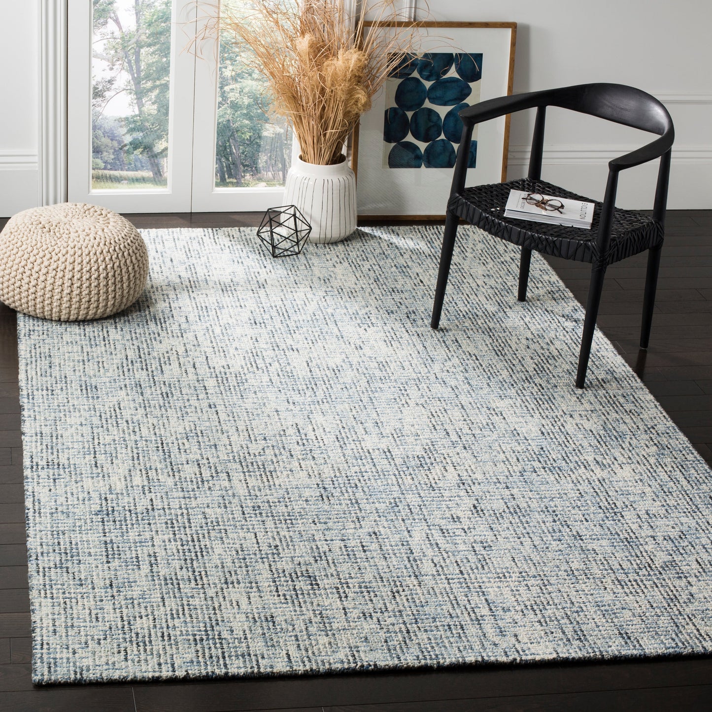 SAFAVIEH Tapis moderne en laine abstrait fait main Lotje