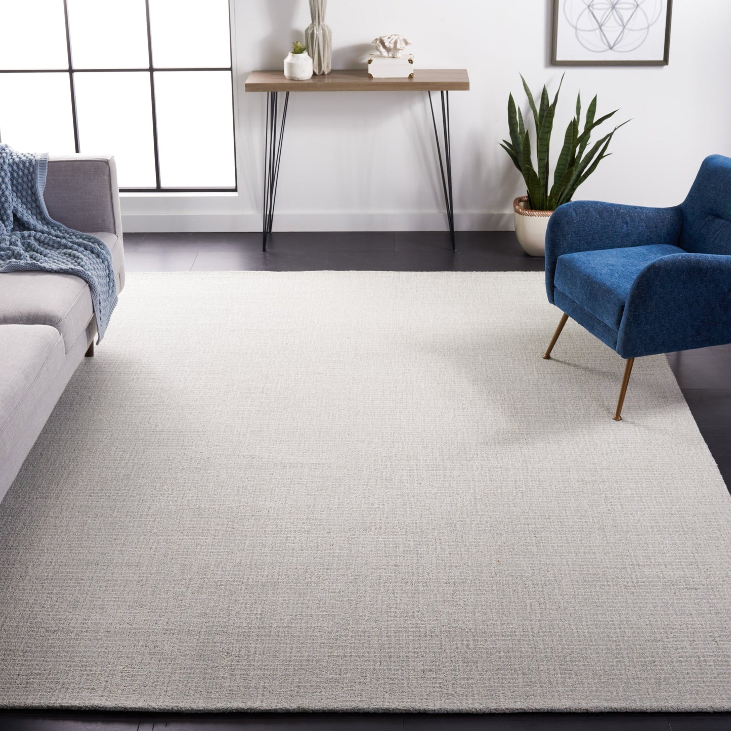 SAFAVIEH Tapis moderne en laine abstrait fait main Lotje