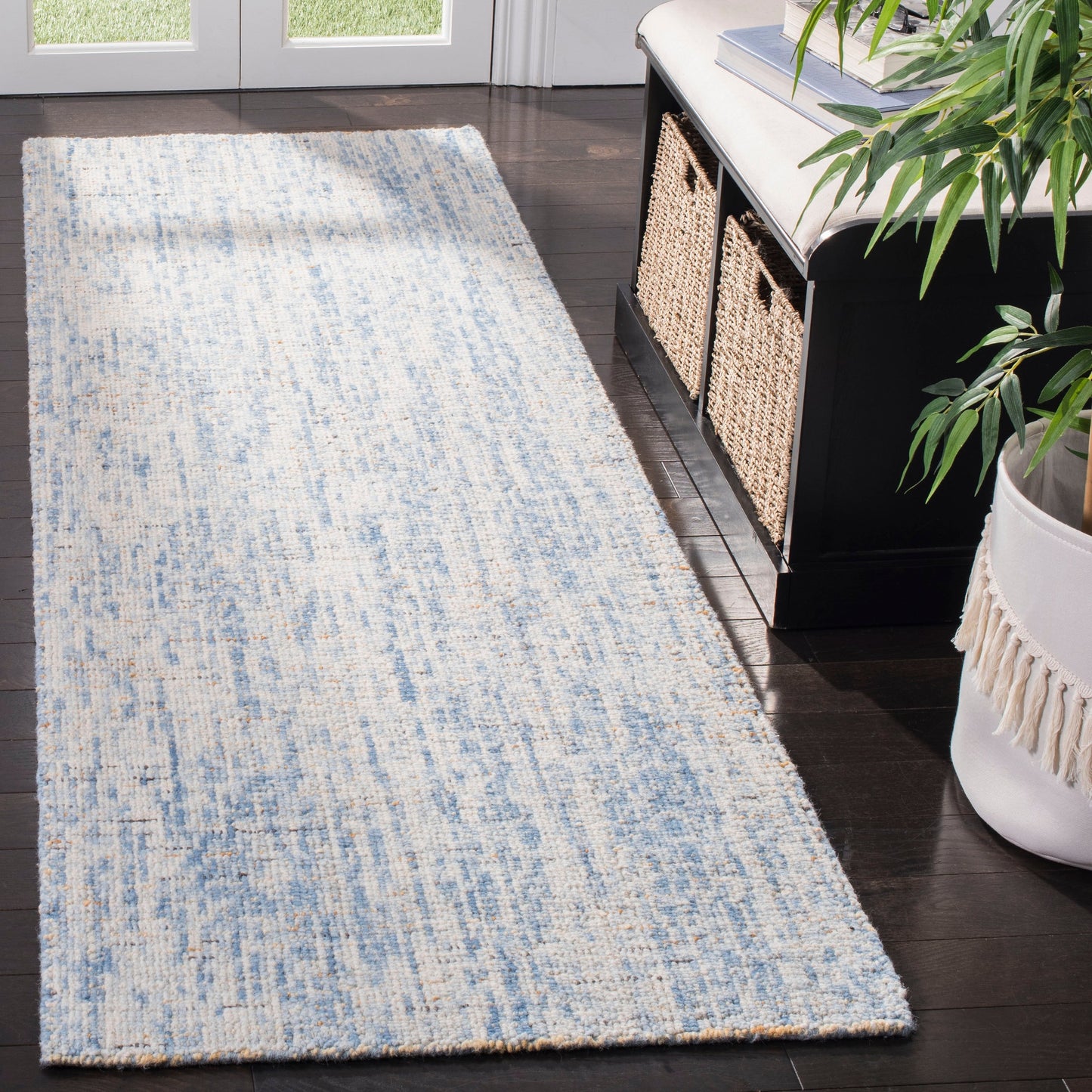 SAFAVIEH Tapis moderne en laine abstrait fait main Lotje