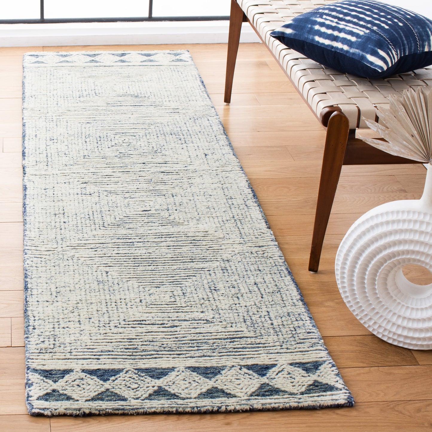 Tapis moderne en laine abstrait fait main SAFAVIEH Rachel