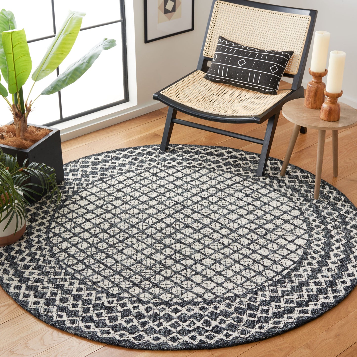 Tapis en laine moderne abstrait fait main SAFAVIEH Suhad