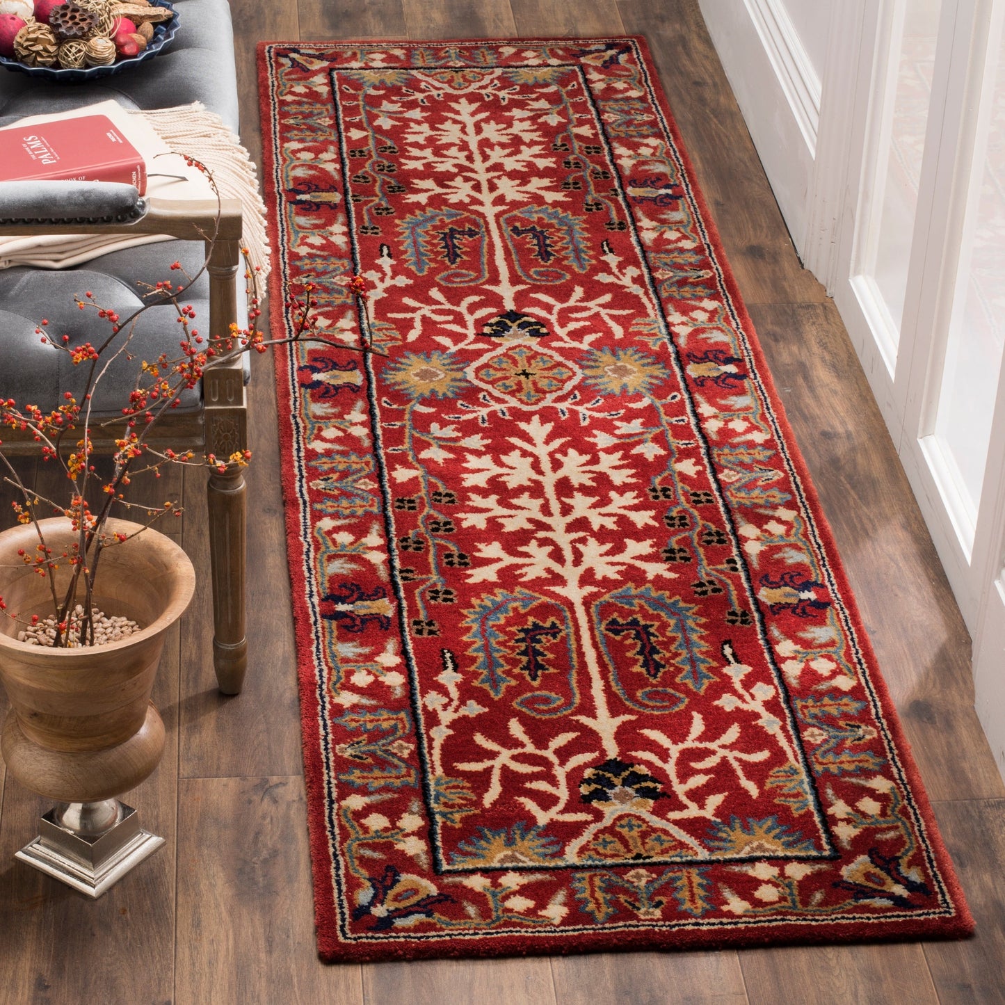 Tapis oriental traditionnel en laine Mirosava fait main SAFAVIEH