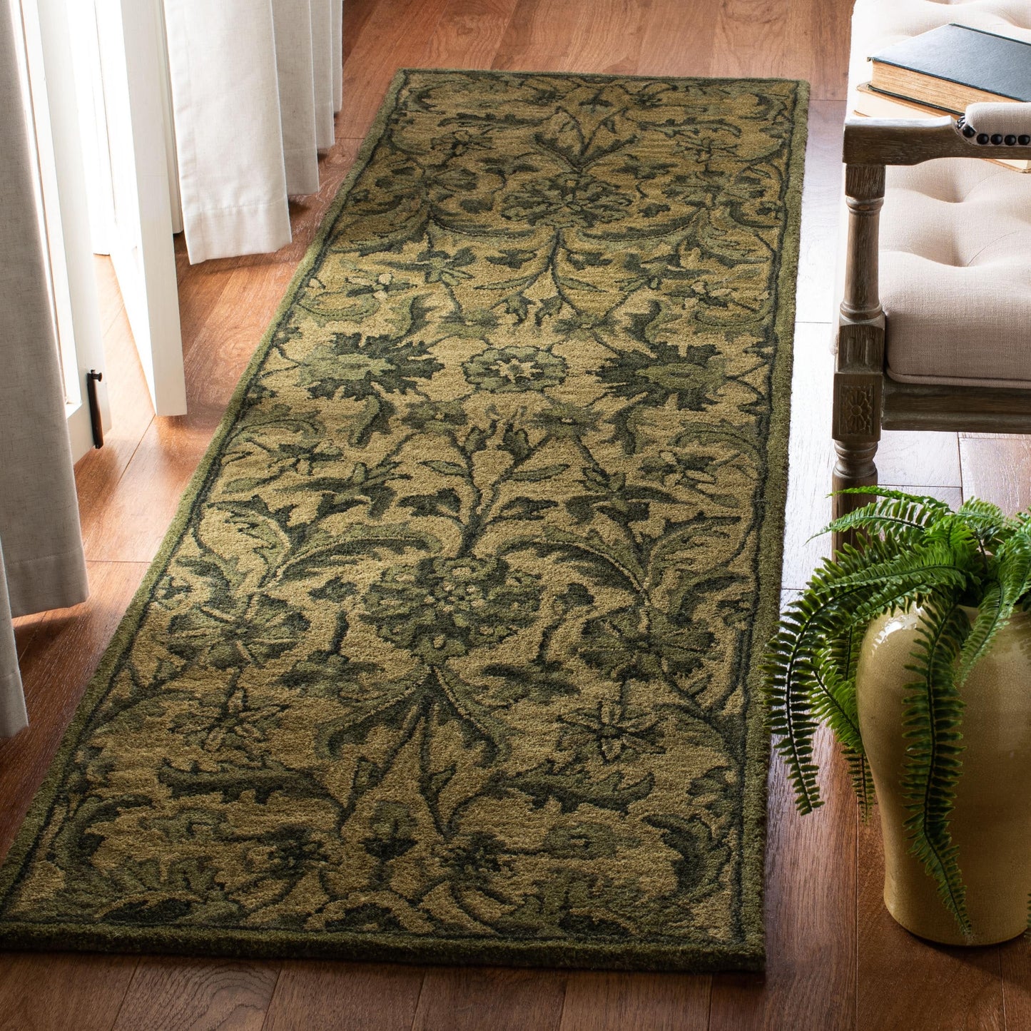 Tapis oriental traditionnel en laine SAFAVIEH, fait main, style antique, Rukija