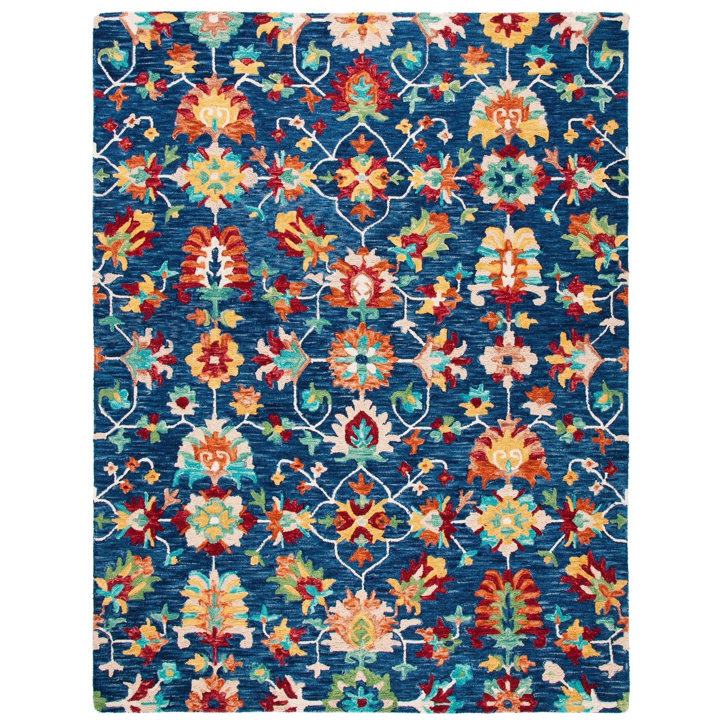Tapis tribal bohème en laine Aspen Guldeniz fait main SAFAVIEH