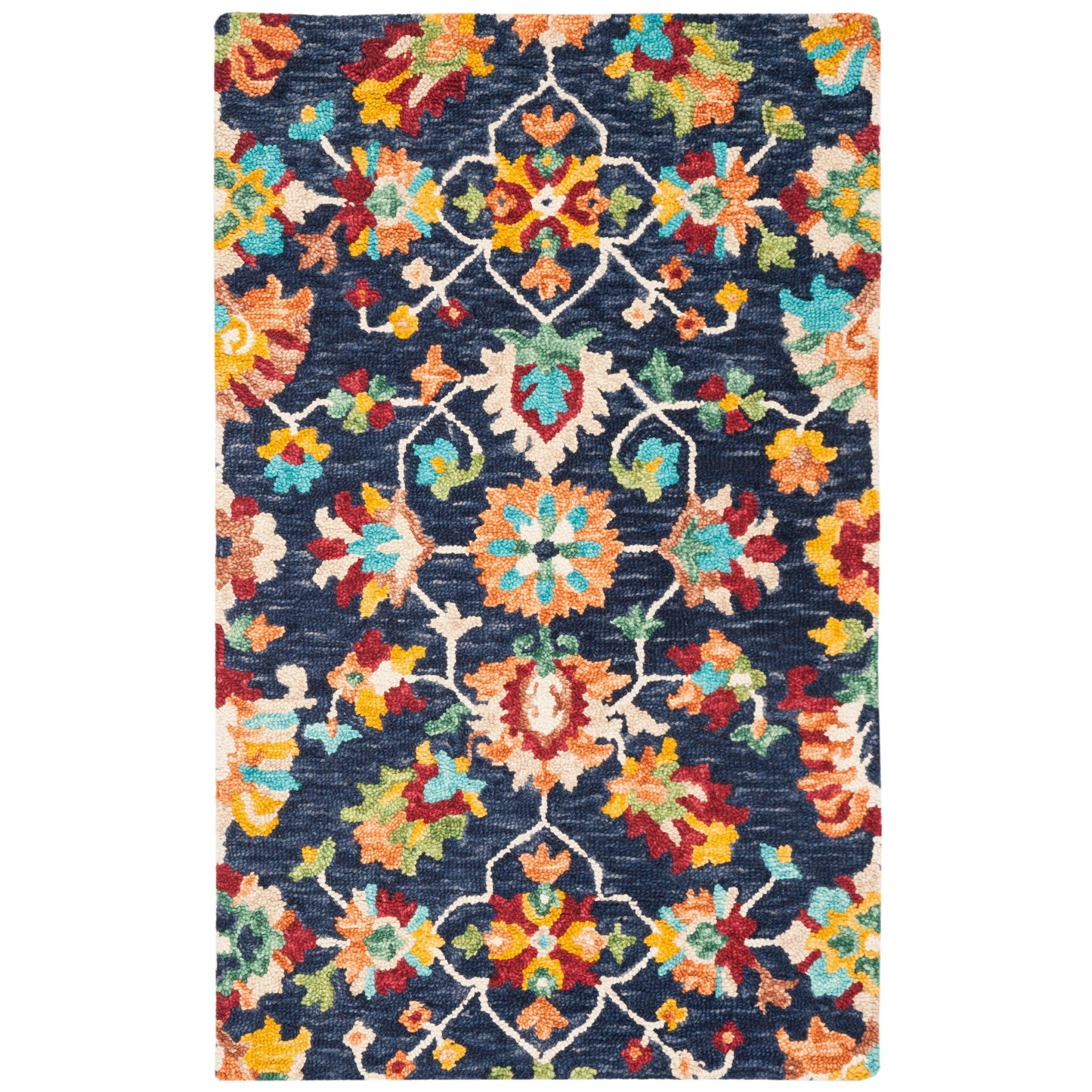 Tapis tribal bohème en laine Aspen Guldeniz fait main SAFAVIEH