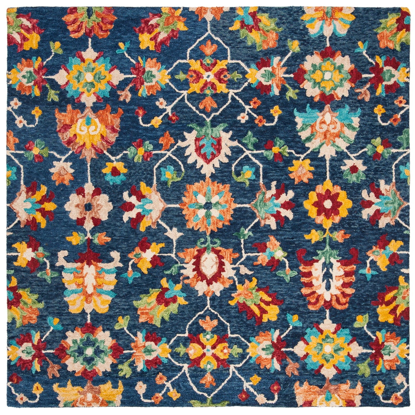 Tapis tribal bohème en laine Aspen Guldeniz fait main SAFAVIEH