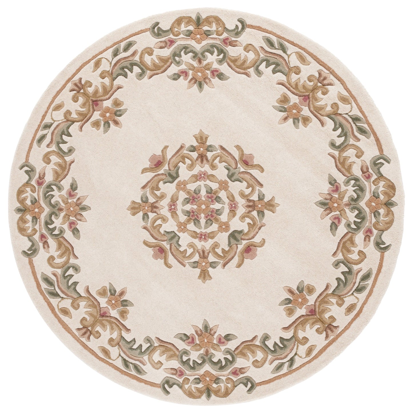 Tapis traditionnel en laine Aubusson Hale fait main SAFAVIEH.