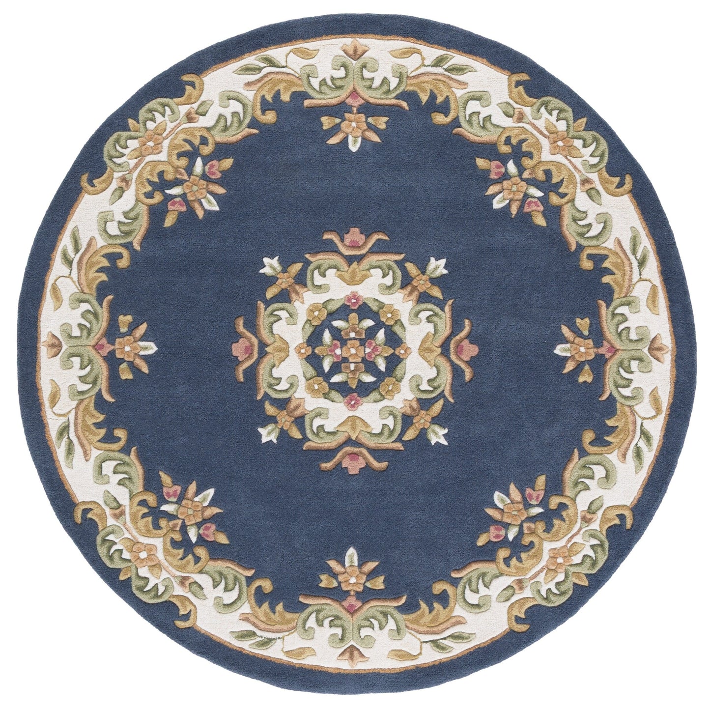 Tapis traditionnel en laine Aubusson Hale fait main SAFAVIEH.