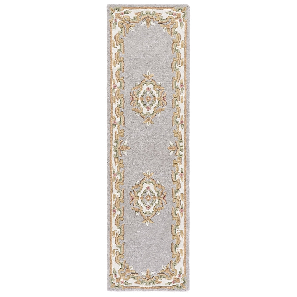 Tapis traditionnel en laine Aubusson Hale fait main SAFAVIEH.
