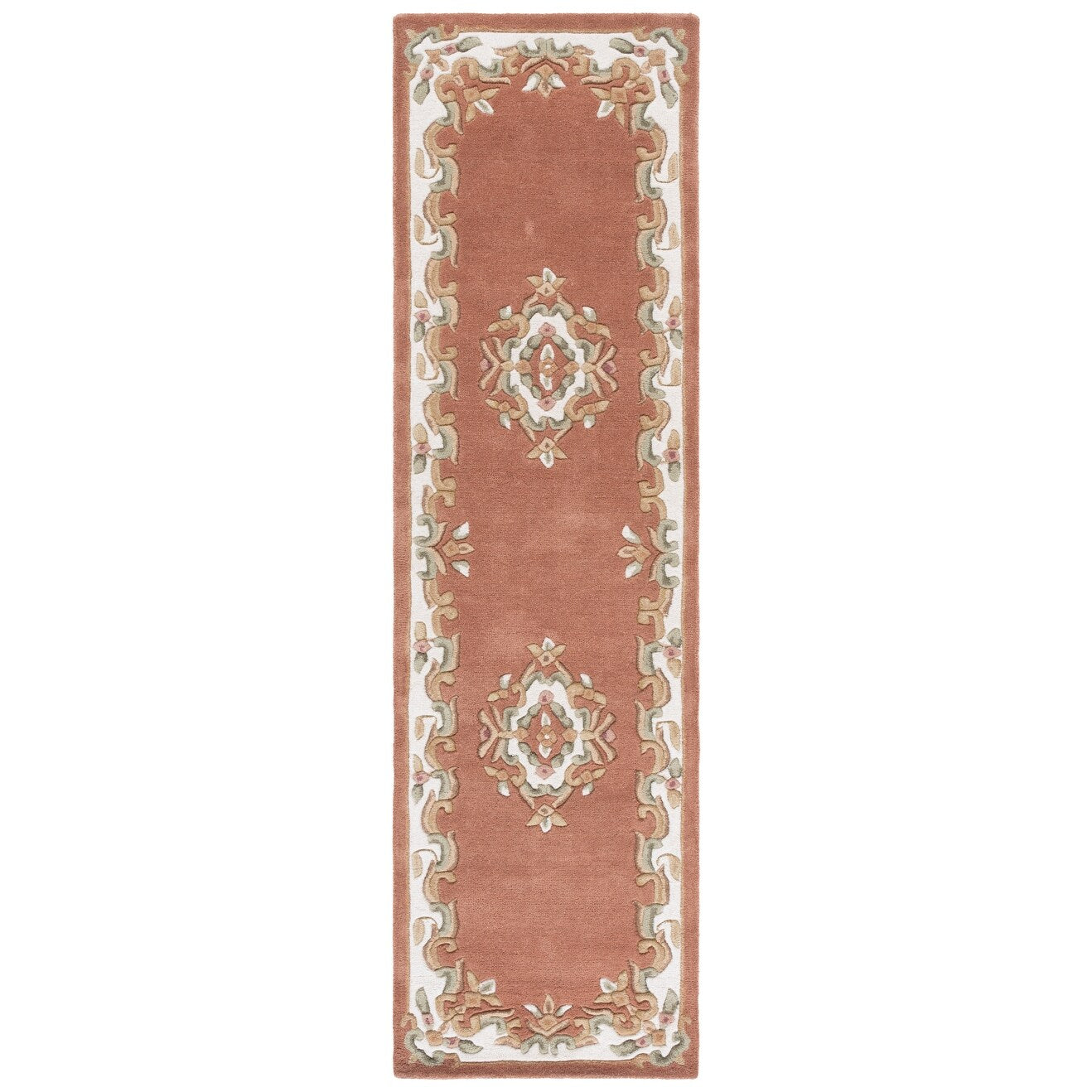Tapis traditionnel en laine Aubusson Hale fait main SAFAVIEH.