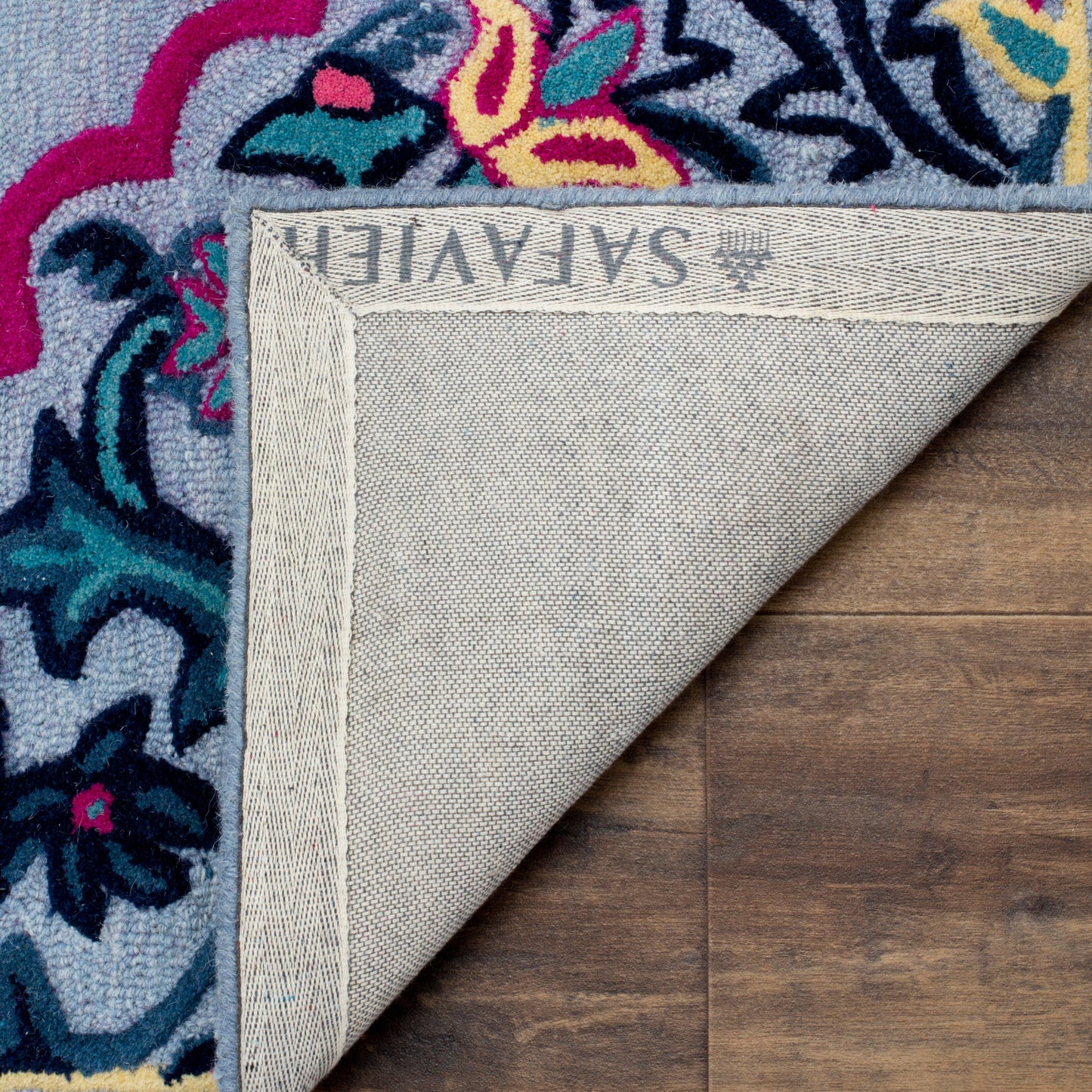 Tapis en laine médaillon Bellagio Cailin fait main SAFAVIEH