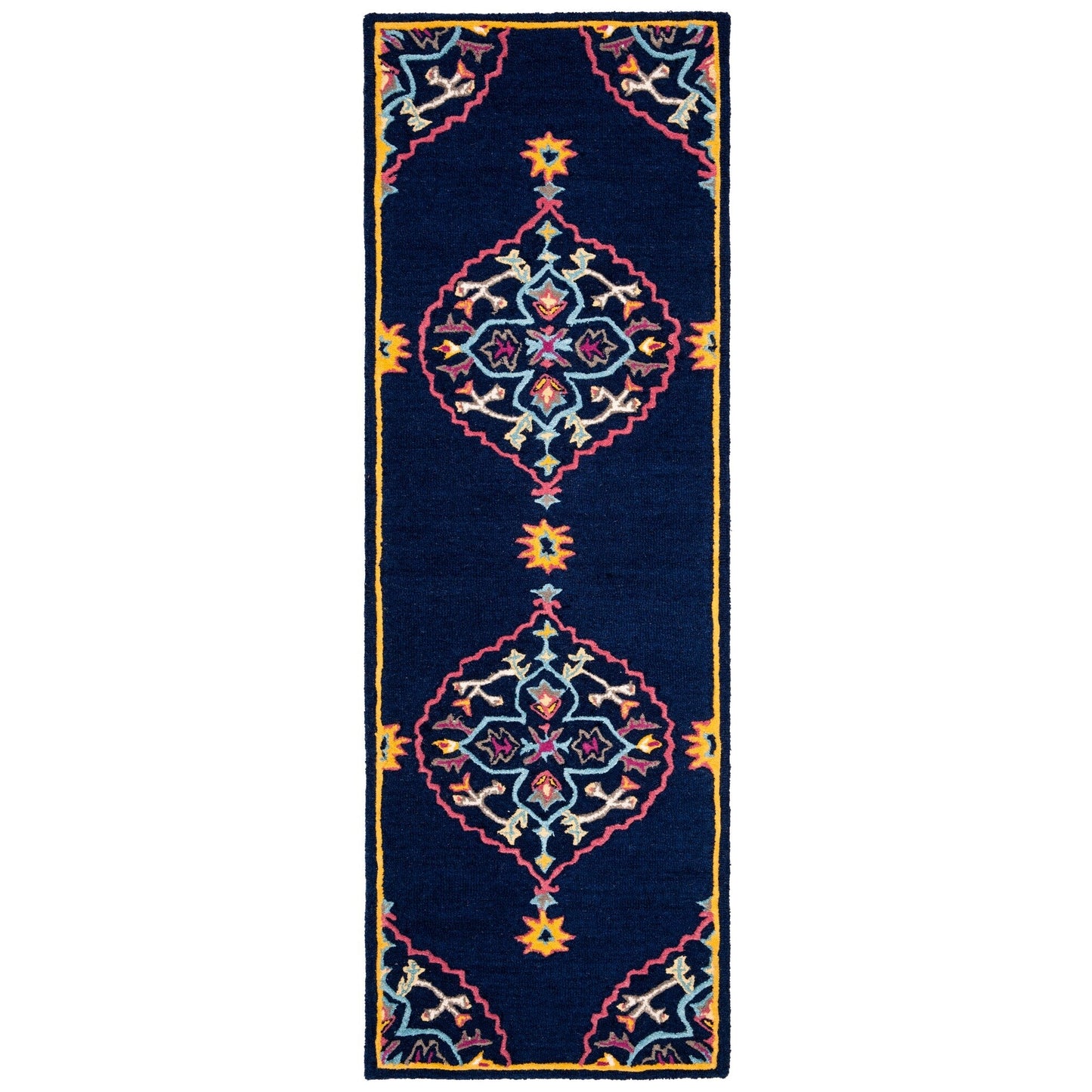 Tapis en laine médaillon Bellagio Cailin fait main SAFAVIEH