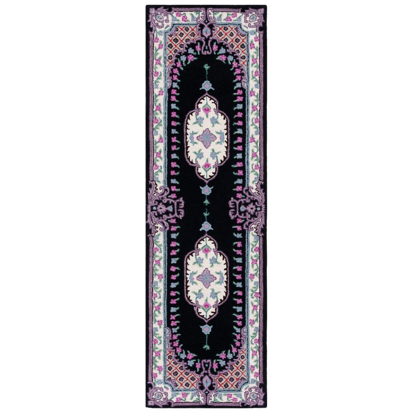 Tapis médaillon oriental en laine fait main Bellagio Tatevik de SAFAVIEH