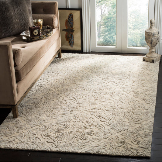 Tapis moderne en laine florale fait main SAFAVIEH Blossom Gertrida