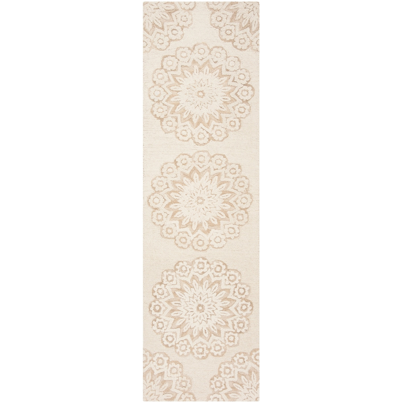 Tapis moderne en laine florale fait main SAFAVIEH Blossom Oriella