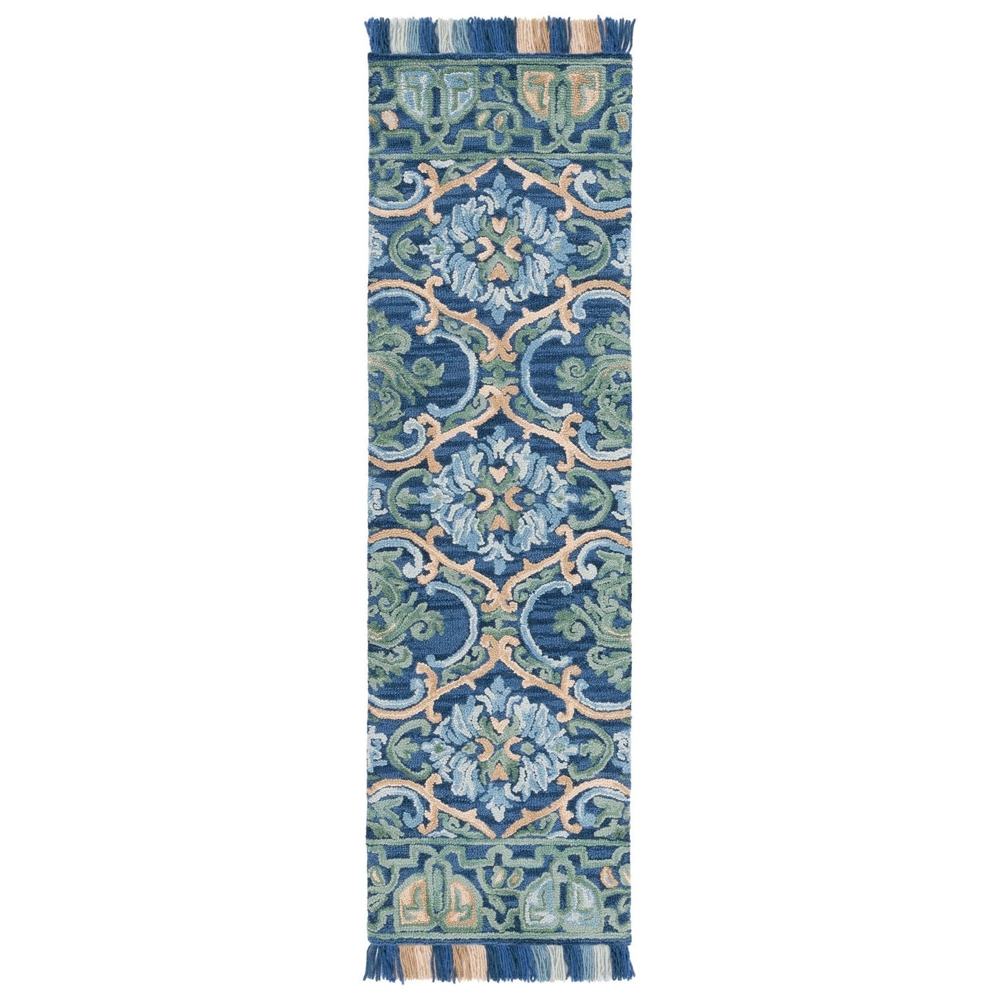 Tapis en laine floral SAFAVIEH fait main Blossom Porzia