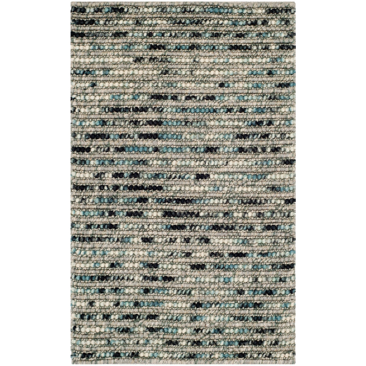 SAFAVIEH Tapis bohème fait à la main en jute et en laine Jelisava