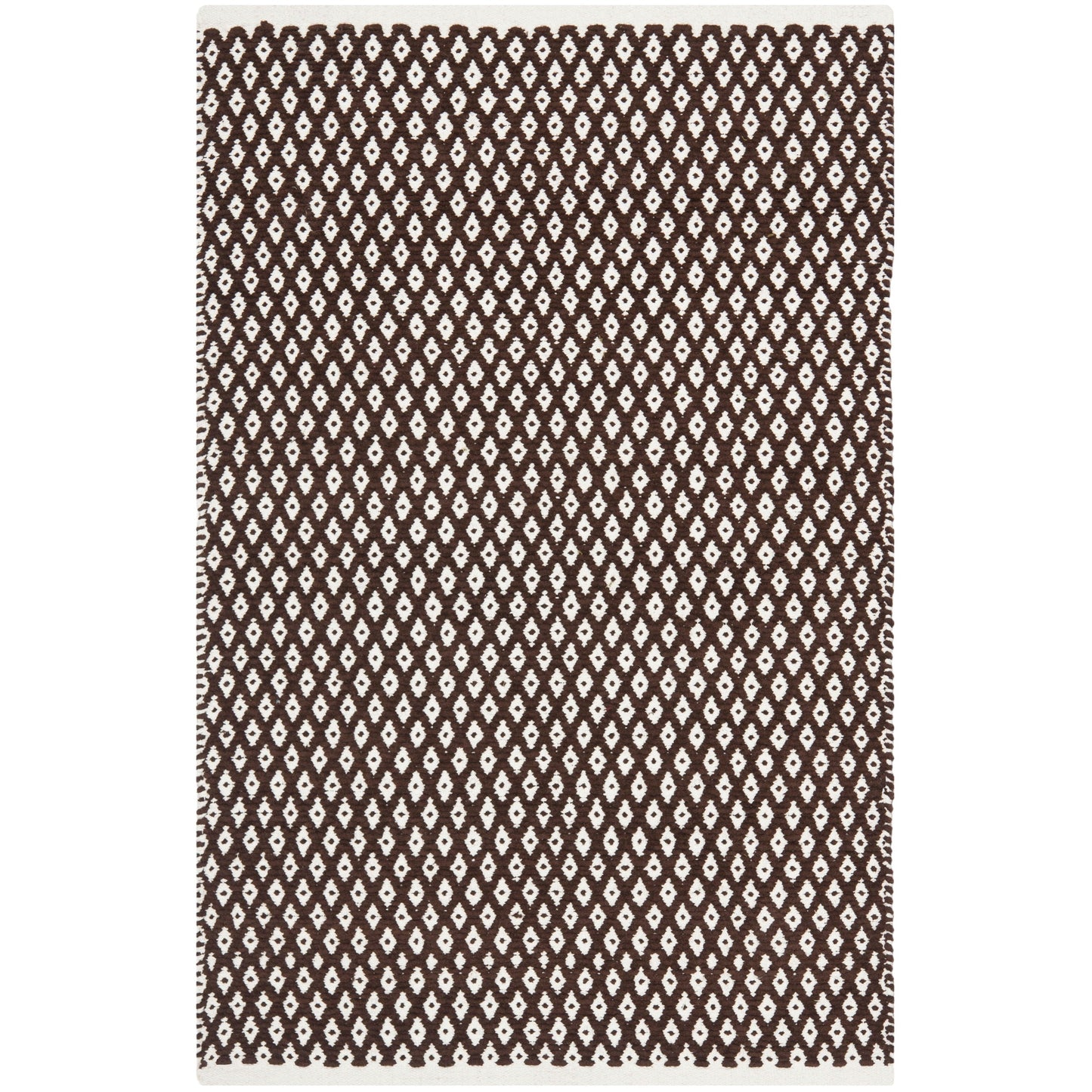 Tapis tissé plat en coton côtier Boston Shirine fait main SAFAVIEH