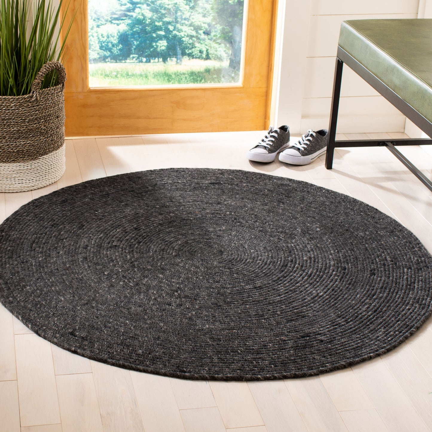 Tapis de campagne en laine tressée à la main SAFAVIEH