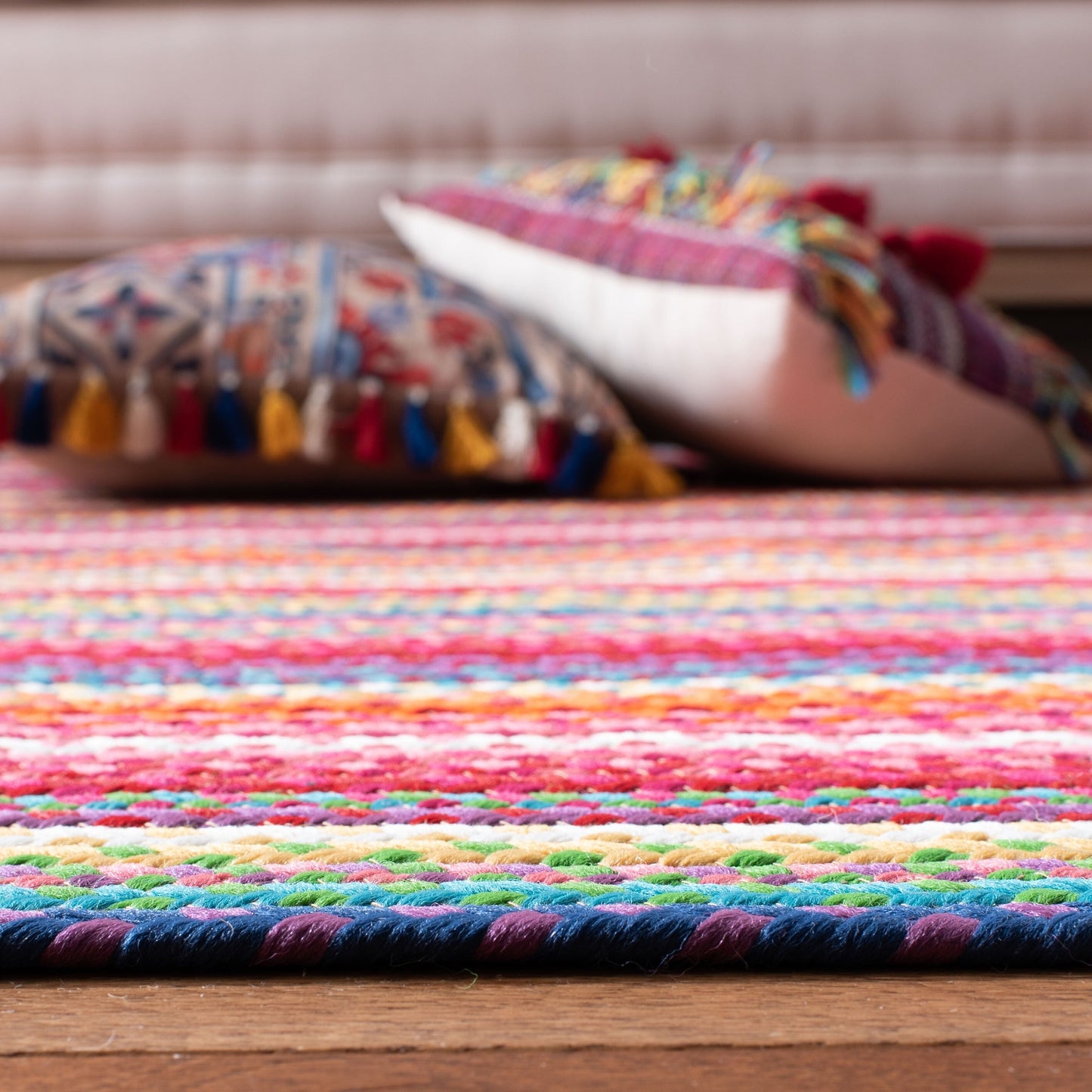 Tapis de campagne tressé fait main SAFAVIEH en Vidolina