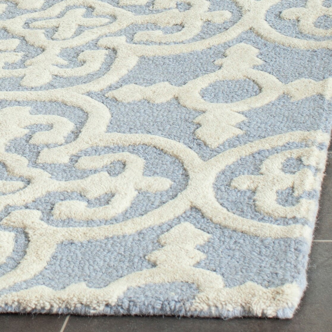 Tapis moderne en laine Shigemi Cambridge fait main SAFAVIEH