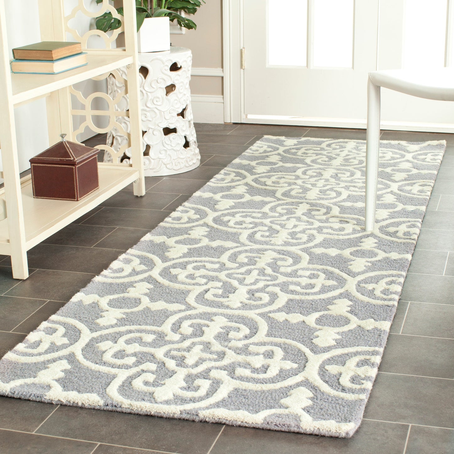 Tapis moderne en laine Shigemi Cambridge fait main SAFAVIEH