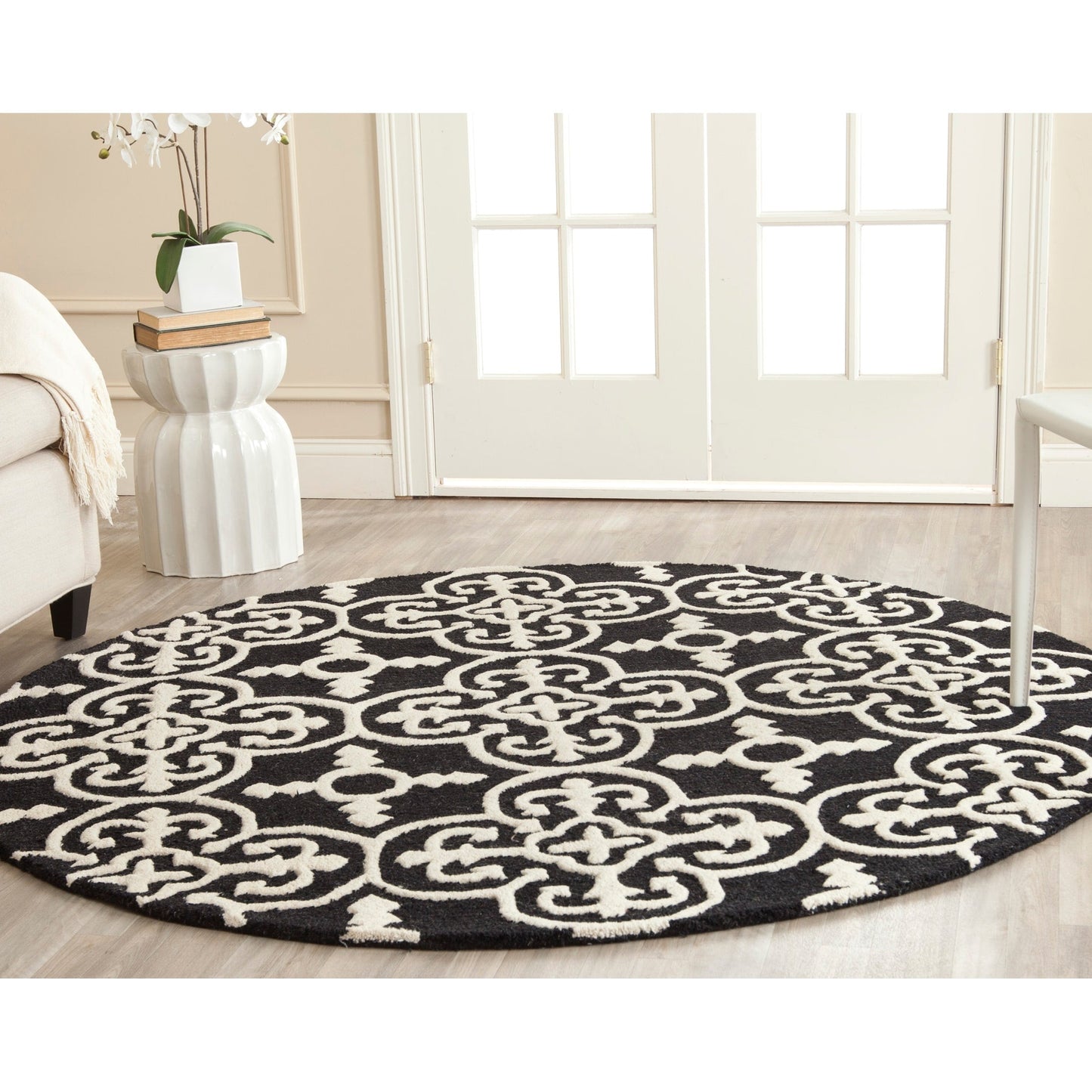 Tapis moderne en laine Shigemi Cambridge fait main SAFAVIEH