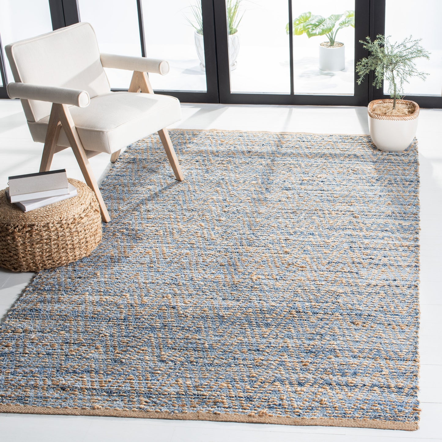 Tapis côtier en jute Cirina Cape Cod fait main SAFAVIEH