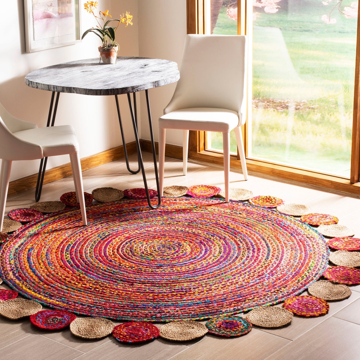 Tapis côtier en jute SAFAVIEH Cape Cod Diora fait main