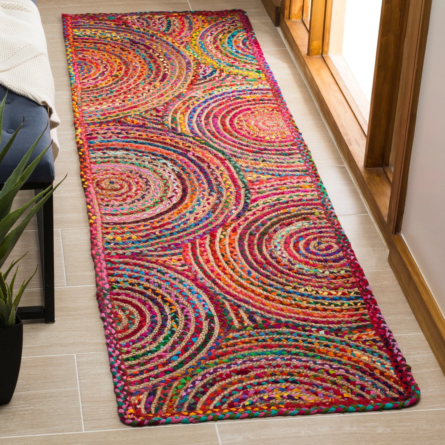 Tapis côtier en jute SAFAVIEH Cape Cod Eulogia fait main