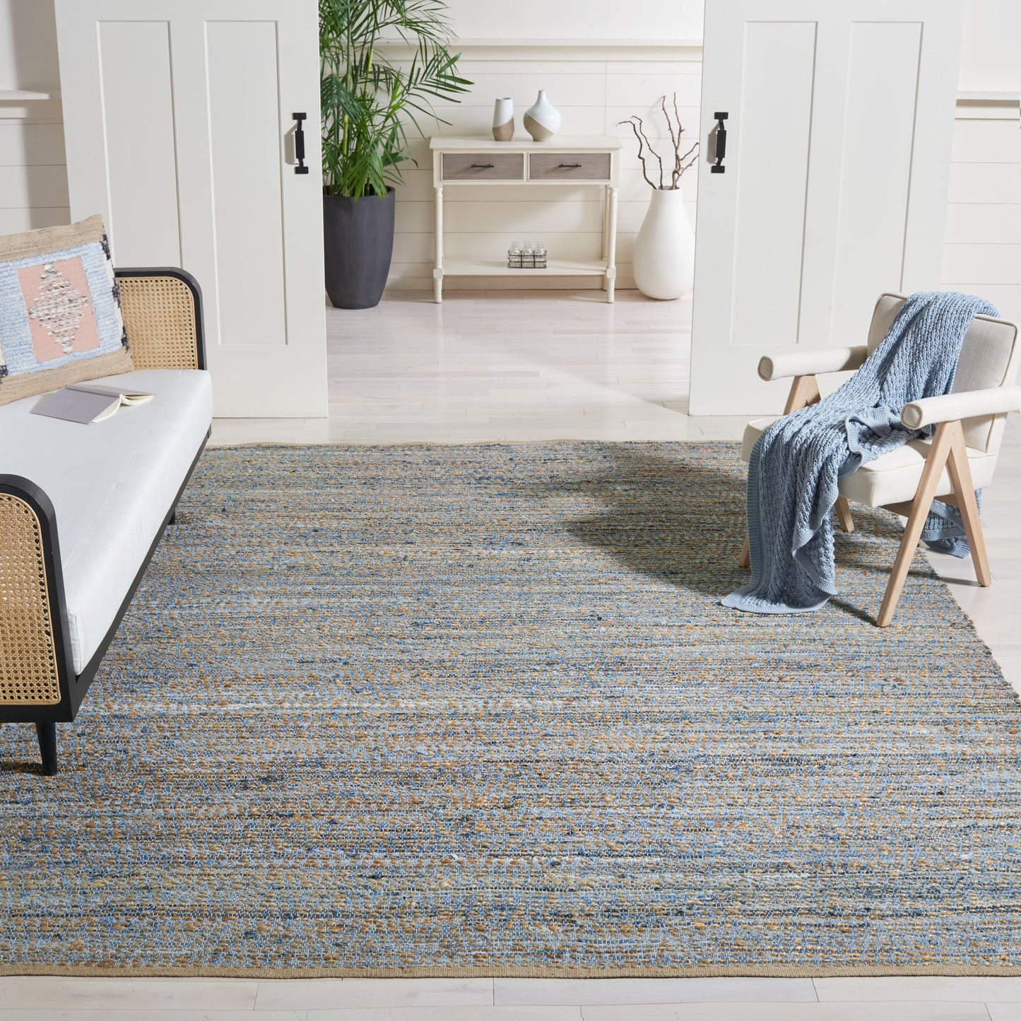 Tapis côtier en jute SAFAVIEH fait main Cape Cod Irenea