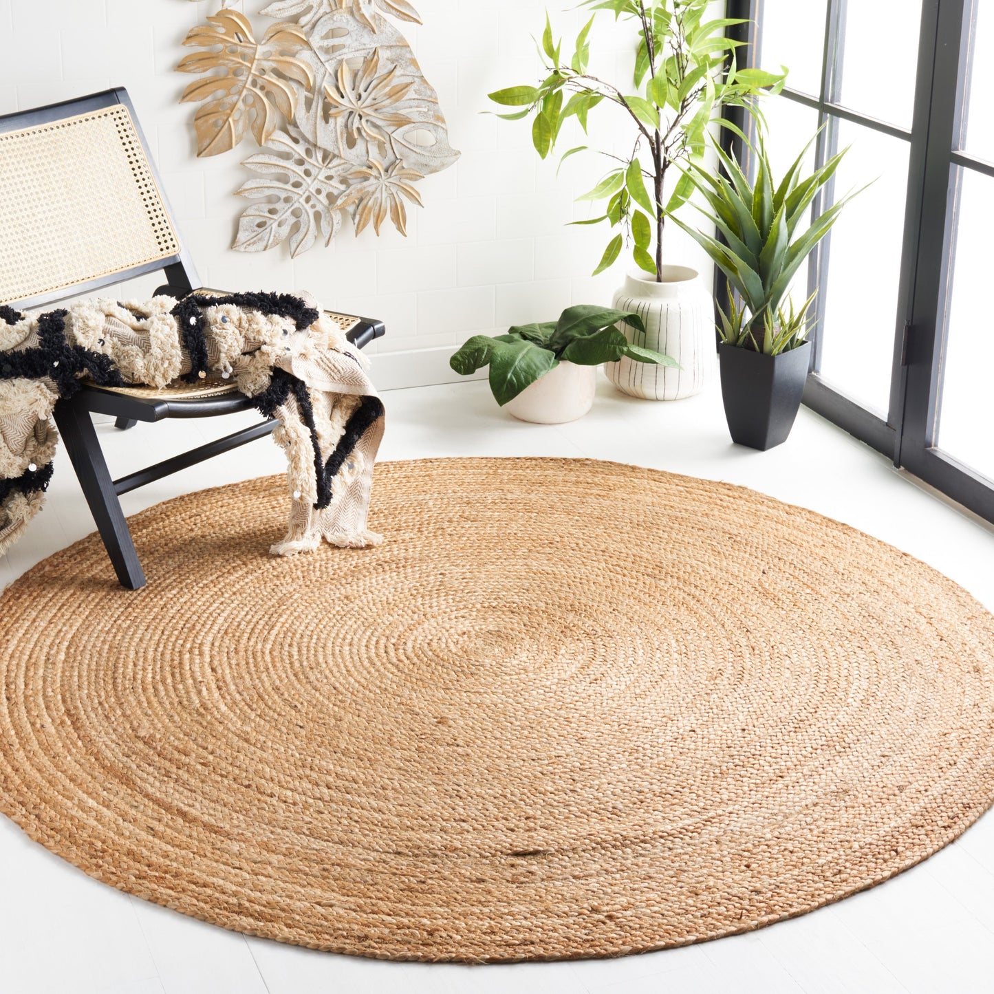 Tapis côtier en jute Pepa Cape Cod fait main SAFAVIEH
